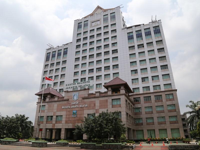 Injeksi Grouting di Kantor Wali Kota Jakarta Selatan, Jakarta