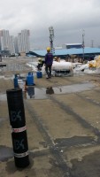Membrane Bakar, Pelabuhan Muara Angke